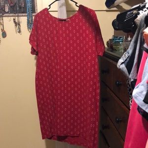 Dress (red and white)